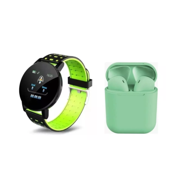 Reloj Smart Watch Inteligente 119 + I12